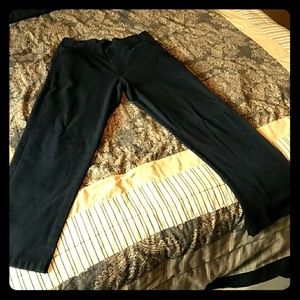 Black work pants